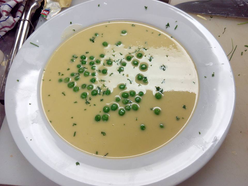 DIY Cream of Pea Soup